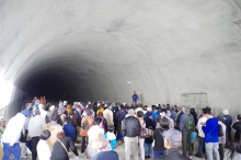 第１４トンネルの工事説明