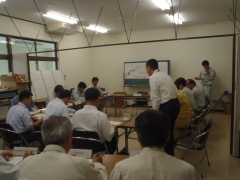 第１回工事安全連絡会の状況