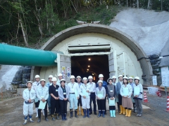 今後も野田川大宮道路の建設に対し御支援をお願いします。