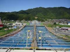 吊足場（ワーヤーブリッジ）