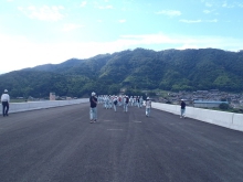 上部工の見学状況です。