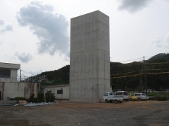 P7橋脚の全景です。