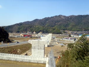 野田川橋脚A1より
