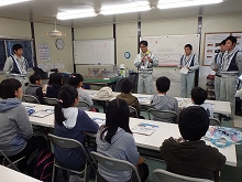 今日は１日楽しく、安全に勉強していって下さい。